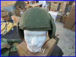 WWII US Army Air Force M4A2 Flack Helmet Pilot / Crew NOS 100% orig Very Rare