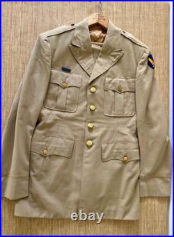 WWII US Army Air Force Officer Pilot Service Uniform Jacket
