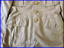 WWII US Army Air Force Officer Pilot Service Uniform Jacket