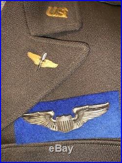 WWII US Army Air Force Officers uniform and cap