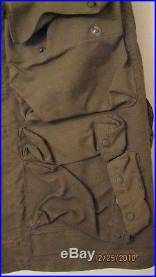 WWII US Army Air Force Pilots Survival Emergency Sustenance Vest Type C-1