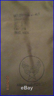 WWII US Army Air Force Pilots Survival Emergency Sustenance Vest Type C-1