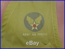 WWII US Army Air Force Pilots Survival Emergency Sustenance Vest Type C-1 Rare