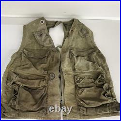 WWII US Army Air Force Pilots Type C-1 Sustenance Survival Vest