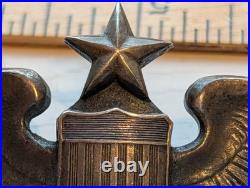 WWII US Army Air Force STERLING 3 Senior PILOT WINGS BY JOSTEN