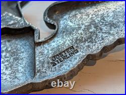 WWII US Army Air Force STERLING 3 Senior PILOT WINGS BY JOSTEN