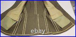 WWII US Army Air Force Sergeant Dress Jacket withTie, Cover, Patches 38S Excellent