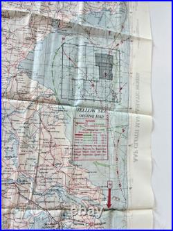 WWII US Army Air Force Silk Pilot Escape Map 1943 1944 Asiatic Series Lot of 3