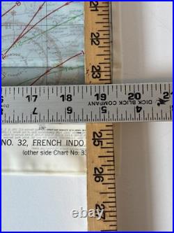 WWII US Army Air Force Silk Pilot Escape Map 1943 1944 Asiatic Series Lot of 3