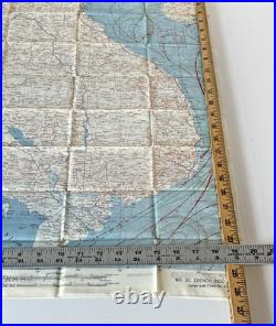 WWII US Army Air Force Silk Pilot Escape Map 1943 1944 Asiatic Series Lot of 3