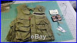 WWII US Army Air Force Survival Emergency Sustenance Vest Type C-1 Pilot Content