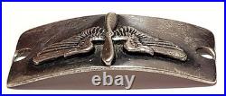 WWII US Army Air Force Sweetheart ID Bracelet Sterling Silver Signed TC Thomae