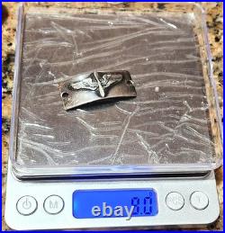 WWII US Army Air Force Sweetheart ID Bracelet Sterling Silver Signed TC Thomae