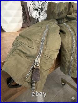 WWII US Army Air Force Type A-11-A Flight Trousers Pants 1944 Alpaca Lined Sz 30
