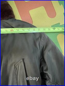 WWII US Army Air Force Type B-11 Parka Fitzwell Jacket Coat Winter Flying Medium