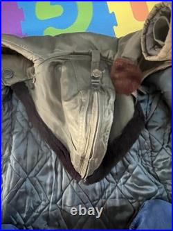WWII US Army Air Force Type B-11 Parka Fitzwell Jacket Coat Winter Flying Medium
