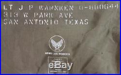 WWII US Army Air Force Type B-4 Bag Piloten-Uniform-Tasche San Antonio Texas