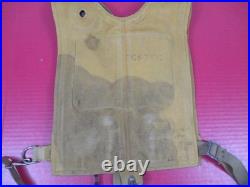 WWII US Army Air Force Type B-4 Mae West Inflatable Life Preserver Vest NICE