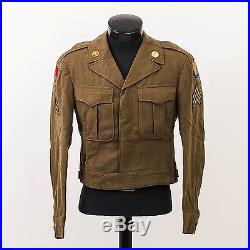 WWII US Army Air Force Uniform Men's 36S Green Wool Field Jacket Two 32x31 Pants