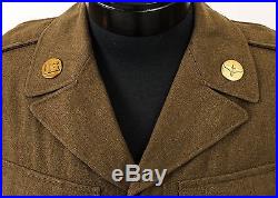 WWII US Army Air Force Uniform Men's 36S Green Wool Field Jacket Two 32x31 Pants