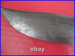 WWII US Army Air Force V-44 Survival Knife & Leather Scabbard Kinfolks RARE