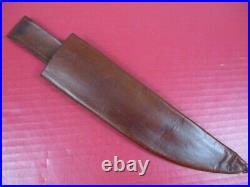 WWII US Army Air Force V-44 Survival Knife & Leather Scabbard Kinfolks RARE