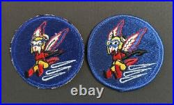 WWII US Army Air Force Women's Auxiliary Ferrying Squadron Military Patches 2pcs