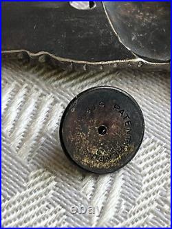 WWII US Army Air Forces 3 Sterling Silver Service Pilot Wings Jacket Pin #2