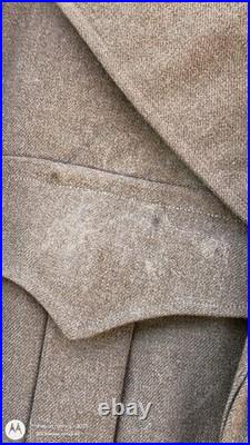 WWII US Army Air Forces 9th AF Ike Jacket Size 40R CBI NCAC Patch Tech Sergeant