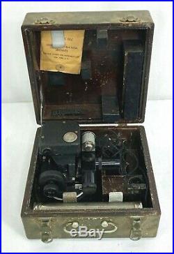 WWII US Army Air Forces A10A Aircraft Sextant