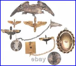 WWII US Army Air Forces AAF Sweetheart Jewelry / Lapel Pin Lot