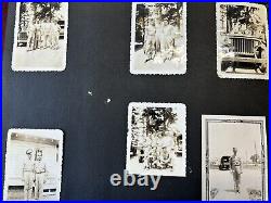 WWII US Army Air Forces CBI Photo Album & Orders for SSG Milo Borich 37190900