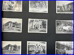 WWII US Army Air Forces CBI Photo Album & Orders for SSG Milo Borich 37190900