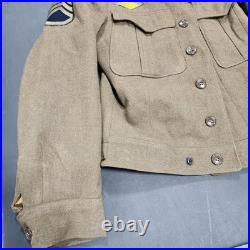 WWII US Army Air Forces Ike Jacket Named Grouping Staff Sgt Photos Ruptured Duck