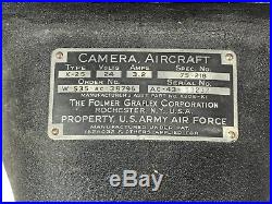 WWII US Army Air Forces K-25 Aircraft Camera