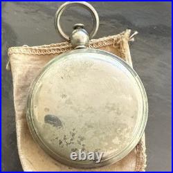 WWII US Army Air Forces Pocket Compass 1941 Longines Wittnauer with Box Original