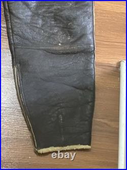 WWII US Army Air Forces Shearling Flight Pants Type B-1A Large Talon Zipper
