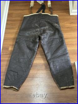 WWII US Army Air Forces Shearling Flight Pants Type B-1A Large Talon Zipper