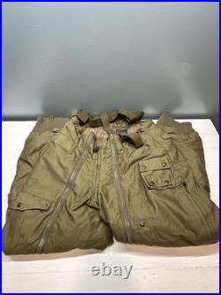 WWII US Army Air Forces Type A-11A Flying Trousers Flight Pants Sz 34 Alpaca