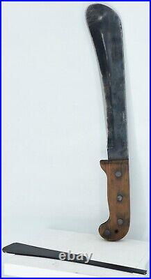 WWII US Army Air Forces USAF Case XX Survival 10 Fixed Blade Machete Knife ONLY