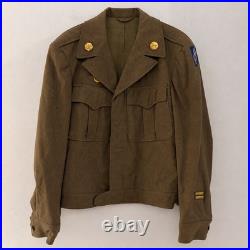WWII US Army Ike Jacket 38R 8th Army Air Force Wool Field Jacket VTG