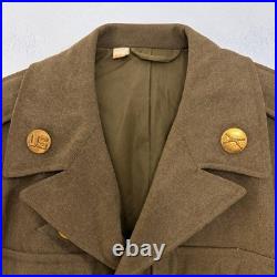 WWII US Army Ike Jacket 38R 8th Army Air Force Wool Field Jacket VTG