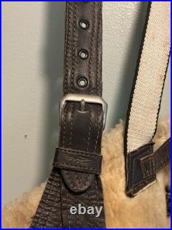 WWII US Military Army Air Force Leather Type A5 Sheepskin Flight Trousers 40R