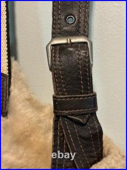 WWII US Military Army Air Force Leather Type A5 Sheepskin Flight Trousers 40R