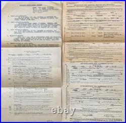 WWII USAAF CBI China Theater Named Grouping Orders Photos Letters David Terry