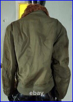WWII USAAF US ARMY AIR FORCE Type B-15 Flight Flying Bomber Jacket Sz 38