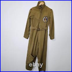 WWII United States Army Air Force (USAAF) Coverall With That Men May Fly Patch