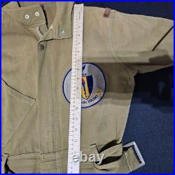 WWII United States Army Air Force (USAAF) Coverall With That Men May Fly Patch