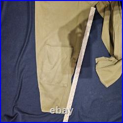 WWII United States Army Air Force (USAAF) Coverall With That Men May Fly Patch