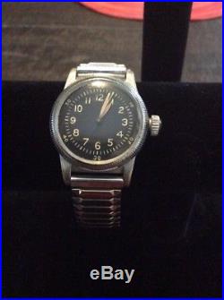 WWII WALTHAM US ARMY AIR FORCE A-11 Watch